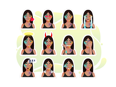 Fetemoji girl