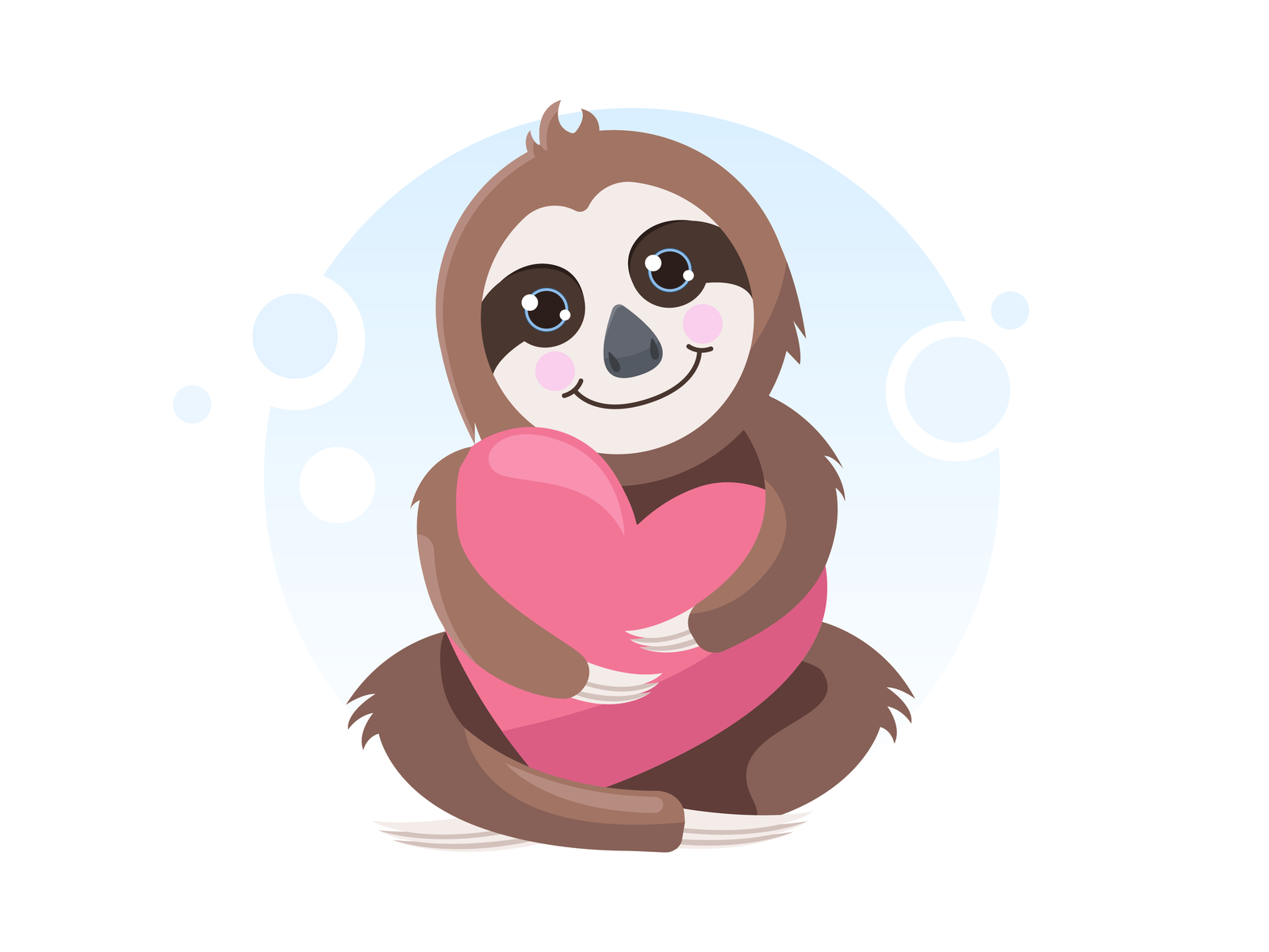 Sloth♥ by Irina on Dribbble