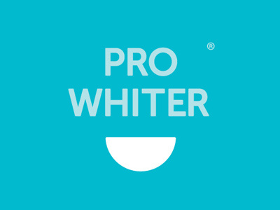 Prowhiter – toothpaste brand branding identity logo