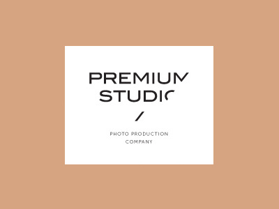 Premium Studio branding identity logo