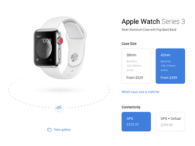 Apple Watch - 360 360 apple card design flat product ui ux watch