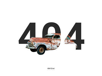 404 Error 404 car error flat minimal page photosjop sketch ui ux