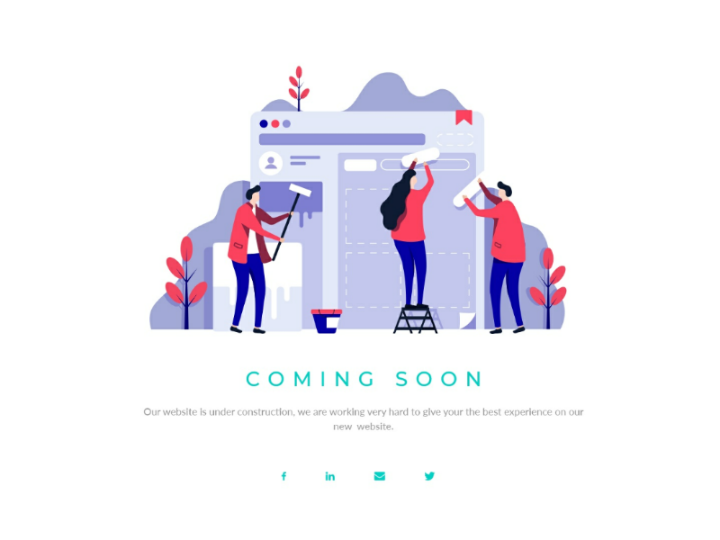Comingsoon page layout thesignflow chetanya creative cloud adobe xd wireframes layout website mobile beautiful design graphic design development minimal design cleanliness design social media desktop uiux web design design comingsoon