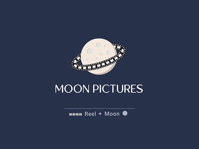 Moon Pictures Logo Design