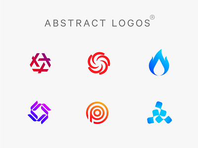 Abstract Logos Collection brand design brand identity branding branding design logo logo design logo designer logodesigns logos logotype