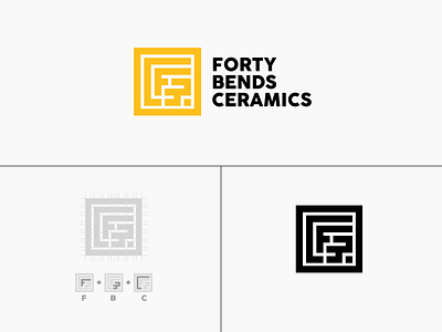Ceramics Logo (FBC Monogram) brand brand design brand identity branding design logo designer logodesign logodesignersclub logodesigns logos logotype