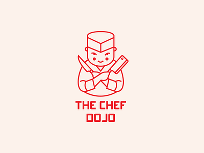 The Chef Dojo chef chef hat design logo