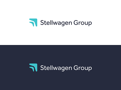 Stellwagen Group Logo Rebrand branding design finance identity logo marketing refresh vector