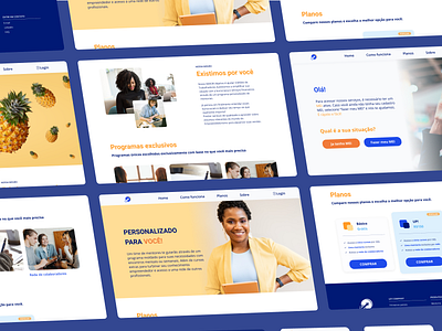 UI Design for Landing page brasil design education figma landingpage lp study ui uidesign ux uxui webdesign