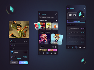 App Design - NFT Marketplace