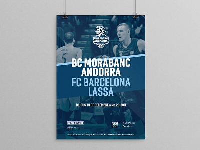 Morabanc Andorra Rebranding - poster branding design poster typography