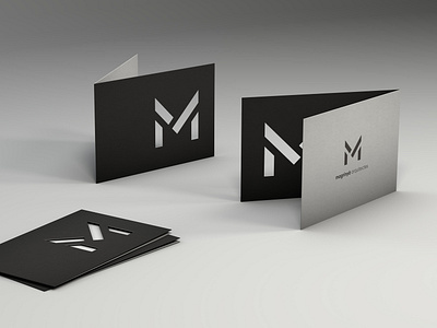 Magrinya Arquitectes Visual identity - Business Cards brand brand design business card logo type typography visual identity
