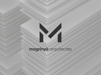 Magrinya Arquitectes Brand design - Brand ident architecture architecture logo branding corporate video design logo motion design motion designer motion graphics type typography video