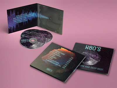 K80's - digipack design mockup