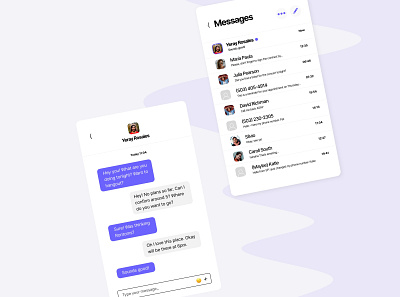 Daily UI Challenge - Messaging dailyui dailyuichallenge productdesign uidesign uxdesign