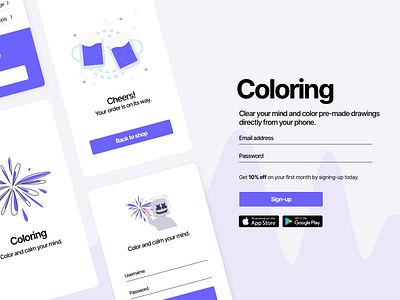 Daily UI Challenge - Landing Page