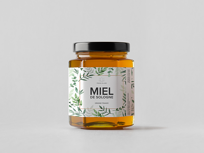 Honey Label honey label label label design label packaging nature illustration packaging packaging design print