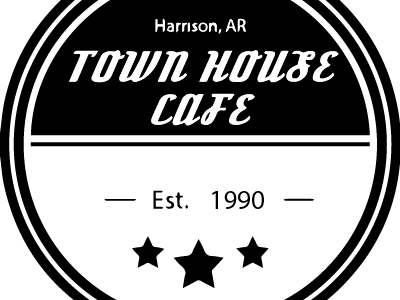 Town House Logo diner logo