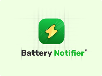 Battery Notifier Icon Design
