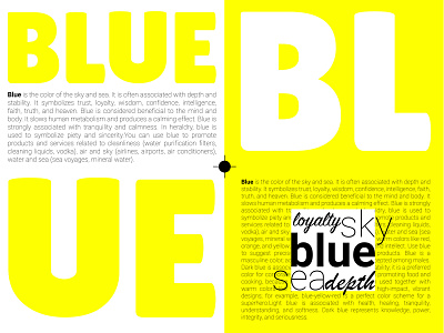 Blue or Yellow
