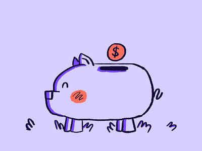 Piggy Bank Illustration