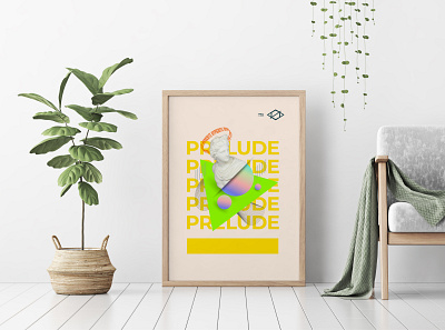 Prelude Poster Mockup art direction design illustrator poster art poster design poster mockup typography vector