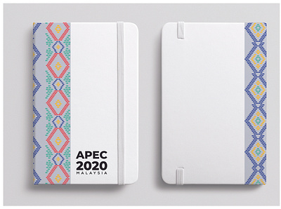 APEC 2020 Notebook Design Proposal 2 art direction branding design flat illustrator minimal notebook vector