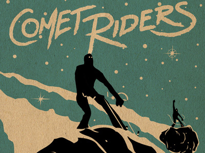 Comet Riders comic retro sic fi space