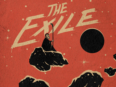 The Exile comics retro sic fi space