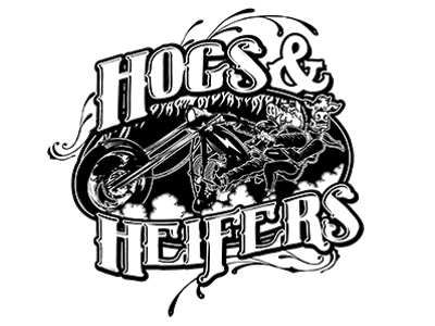 Hogs & Heifers logo vintage
