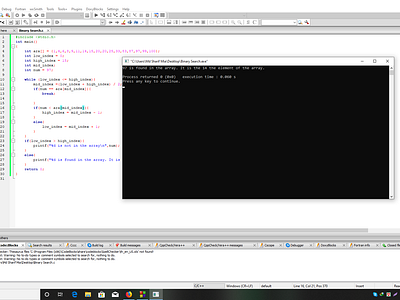 Binary Search using c programming binary search c c porgrammer c programming c programming projecet character code coder coders coding design develope developement development program programmer programming web web developer web development