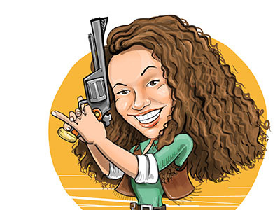 Petia Caricature