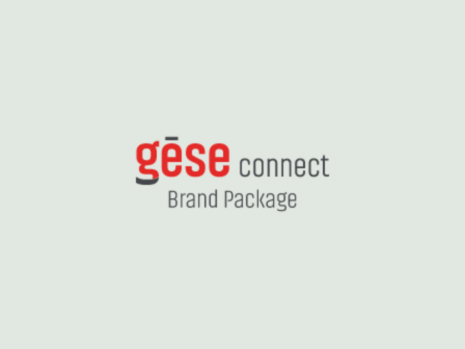 gēse connect | Brand Package adobe illustrator branding brochure business card design dheemaansdimension flat flyer illustration notebook vector