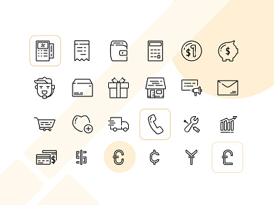 Essential E-Commerce Icon Set