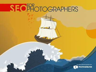 SEO for Photographers Guide Cover Illustration cover education guide illustration magazine
