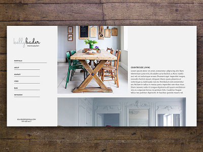 Interiors photography template