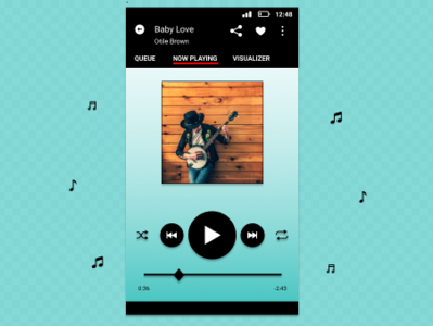 Music Player 009 android app android app design app dailyui dailyui009 design designer figma music musicplayer prototype ui ui ux design uidesign uxui uxuidesign