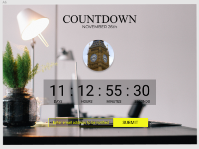 Countdown Timer figma uidesigner uidesign uxuidesign dailyui014 014 dailyui countdown countdowntimer timer prototype ui ux ui ux design ui design