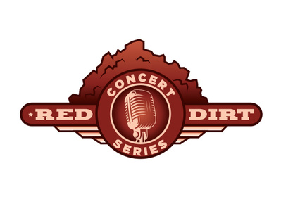 Red Dirt Concert Series Logo branding design icon illustration logo typography