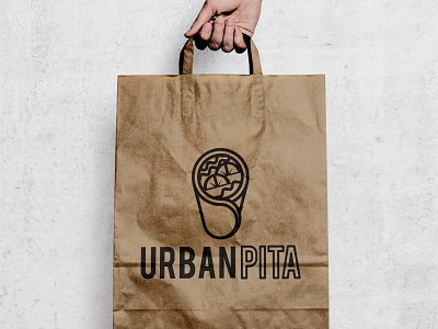 Urban Pita Version 2 branding design icon illustration logo typography