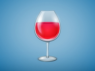 Glass of wine