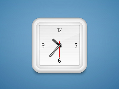 Good morning! Alarm clock icon alarm clock alarm clock icon clock good morning icon square vector
