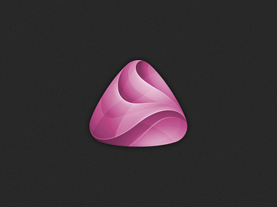 Abstract triangle logo