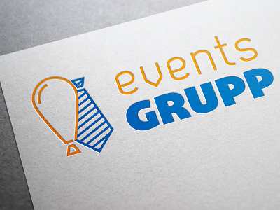Logo. Events Management Agency agency baloon business conference events identity logo management meeting party tie wedding