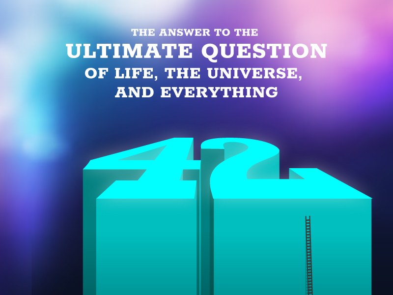 The Answer To The Ultimate Question By Pablo Rozenberg On Dribbble