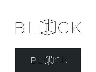 Block Dribbble block brand branding concept cube design effect flat geometric graphic icon logo logotype minimal transparent typography vector volume wireframe