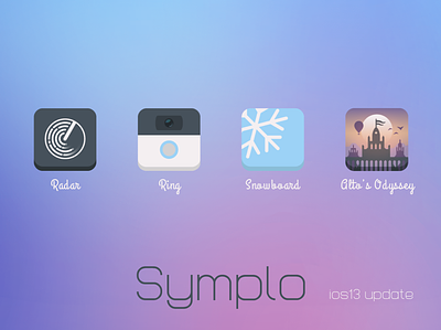 Symplo 2020 design flat icon icons ios mac