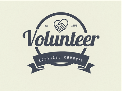 Volunteer Services Council Logo Proposal design logo non profit volunteer