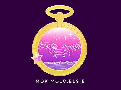 Mokimolo.Elsie logo design illustration logo
