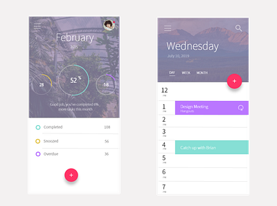 calender App Design app branding design illustration logo typography ui ux